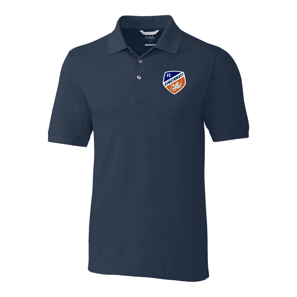  FC Cincinnati Cutter & Buck Advantage Eco Tri-Blend Pique Polo - Navy